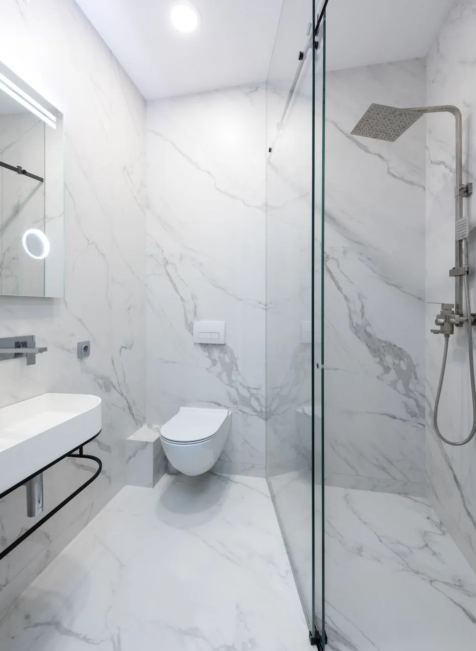 professional tiler bathroom renovation